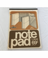 Vintage stationery tablet paper lined writing paper Note Pad by Westab - $27.08 CAD