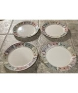 Vintage Corelle By Corning MIRAGE Dinner Plates ~ Set Of 4 - $18.28