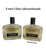 2 Neutrogena Anti-Residue Clarifying Shampoo Jumbo Bottle 12 Fl Oz Discontinued - $172.71