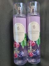 Black Raspberry Vanilla Bath And Body Works 2 Bottles  - £28.11 GBP
