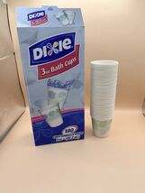DIXIE 3 Oz Paper Bath Cups 60 Count Seashells NOS Open Box Vintage 2006 USA - $9.89