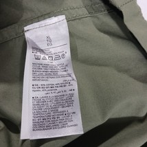 Old Navy Men's Cotton Blend Snap Button Green Lightweight Long Sleeve Shirt XL image 5