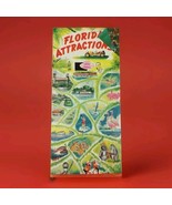 Florida Attractions Vintage Travel Brochure Booklet Vacation Souvenir USA - $9.95