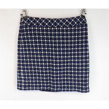 Talbots Petites 10P Blue White Black Skirt - £7.40 GBP