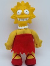Vintage Lisa Simpson Burger King The Simpsons Cartoon 1990 Plush Doll 8" Toy - $27.01