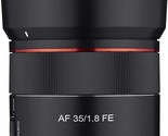 Rokinon 35mm F1.8 Auto Focus Compact Full Frame Wide Angle Lens for Sony... - $554.99