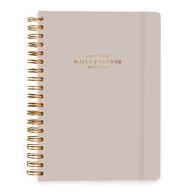 Kokonote Misty Gray A5 Academic Planner 2024-2025 Weekly 12 Months - $82.34 MXN