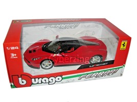 Ferrari LaFerrari Race And Play Bburago 1:24 Red Diecast Model Car NEW WITH BOX - £15.63 GBP