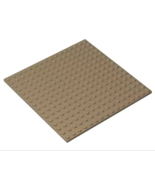 Cortoon 16X16 base plate Dark Tan sand building parts DIY Toy US Seller - $12.29 CAD