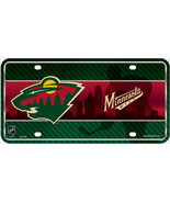 Minnesota Wild Metal Novelty License Plate LP-5573 - $25.74 CAD