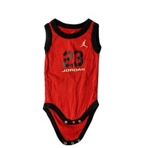 Air Jordan Red Boys Infant Tank Boys Infant Baby Size 3 6 months red bla... - £5.91 GBP