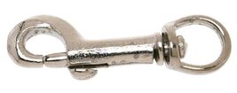 Campbell T7607602 Swiveling Bolt Snap, Malleable, Nickel Plated, 3/8" Ro... - $6.95