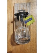 Wood Glass Decanter Vase Wall Decor Dried Flowers Hydroponic Plants - $33.98 CAD