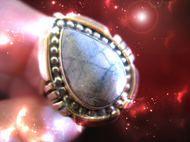 Free With $88 Haunted Ring Lighted Marid Female Djinn Genie Vessel Magick - £0.00 GBP