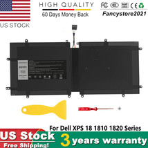 69Wh Battery For Dell Xps 18 1810 1820 18-1810 18-1820 Series D10H3 63Fk... - $60.99