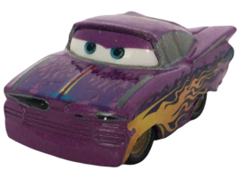 Mattel Disney Pixar Cars Toy Car Mini Racer Ramone Flames Purple Mini 2016 FBG83 - $5.99