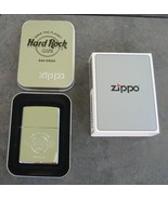 Hard Rock Cafe SAN DIEGO Zippo Lighter 2000 Polished Chrome - $29.40
