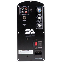 60 Watt Class AB Plate Amplifier for PA/DJ Loudspeaker Cabinets- Replace... - $246.99