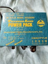 Vintage AHM H/O Scale Thunder Line Power Pack Model 70000 NOT TESTED PAR... - £9.24 GBP