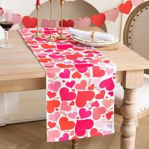 Joyfol Day Valentine's Red Love Heart Table Runner 13x72 Inches - $87.53 MXN Joyfol Day Valentine's Red Love Heart Table Runner 13x72 Inches - $87.53 MXN