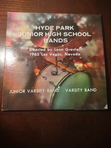 Hyde Park Junior High School Bands Directed By Leon Graviet 1965 - £148.55 GBP