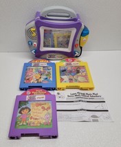 2004 Mattel Learn Through Music Plus With 3 Cartridges & Microphone Works! Read - $128.60