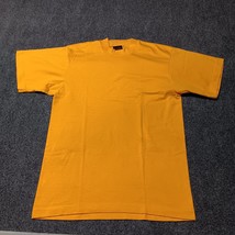 Vintage Screen Stars Best Shirt Adult Medium Orange Blank Plain Single S... - £21.69 GBP