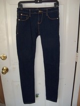 PAPAYA  JEANS  SUPER SKINNY DARK DENIM BLUE SIZE 3 WOMEN&#39;S EUC - £14.99 GBP