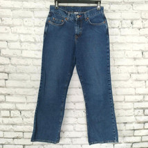 Lucky Brand Jeans Womens 6/28 Blue Denim 236 Peanut Pants USA 90s Vintage - £27.38 GBP