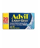Advil Liqui•Gels 200mg Solubilized Ibuprofen Cap. 200 mg Pain Reliever 1... - $25.55 CAD