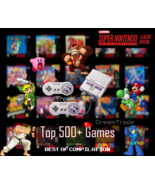 Super Nintendo Classic Edition Console SNES Mini Entertainment System 500+ Games - $199.00