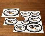 Lot of 8 McDonnell Douglas Aces II Sticker Decals Ejection Seat Aerospac... - $39.60