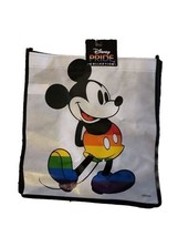Disney Pride Collection Mickey Mouse Reusable Tote Bag 12&quot;×13&quot;×6&quot; Gift - £5.31 GBP