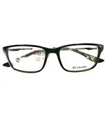 Columbia Eyeglasses Frames C8021 001 Black Rectangular Full Rim 53-17-140 - $822.01 MXN