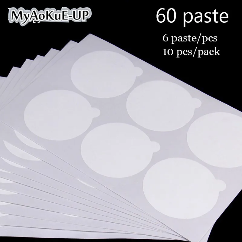 100 paste sheets eyelash tools glue holder pallet for eyelash extension disposable glue thumb200