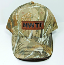 NWTF National Wild Turkey Federation Hat Cap Camo Adjustable Back Camouf... - $6.99