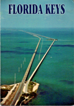 Postcard Florida Key West Old New Bridge Connect to Mainland  6 x 4 Ins. - £4.64 GBP