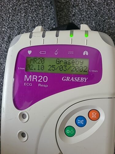 Graseby MR20 Portable Infusion Pump With Monitoring Cable And Power Supp... - $245.66