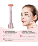 4 In 1 Face And Neck Rose Anti-Aging Red Light Therapy Micro-Current Mas... - £45.45 GBP