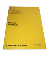 Lawn-Boy JCPenney Model 0296-0396 Owners Handbook - £9.49 GBP
