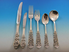 Valdres by Marthinsen Norway Sterling Silver Flatware Set Service 73 pcs Dinner - £4,852.53 GBP