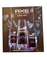 AXE Men&#39;s Blue Lavender Gift Pack Body Spray, Deo Stick &amp; Body Wash-NEW ... - $40.76 CAD