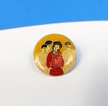 Culture Club Boy George Vintage pin from the 80&#39;s Enamel Lapel Hat Tie Tac - $4.78