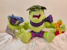 Marvel Disney Holiday Hulk Plush Doll Collector Edition &amp; Iron Man Stockings NWT - £7.40 GBP