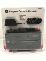 General Electric GE Compact Cassette Recorder Vintage Model 3-5301S w AC DC Plug - $56.40