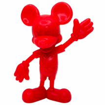 Vintage 1970&#39;s Louis Marx Walt Disney Hard Plastic MICKEY MOUSE Toy Figu... - $21.87