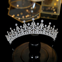 Tiaras Classic Queen Crowns Style  Bride Tiaras, Wedding Crown Hair Head... - £112.16 GBP