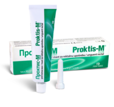 Proktis-M Rectal Unguent 30g - Hemorrhoids Anal Fissures Proctitis Treatment - £16.32 GBP