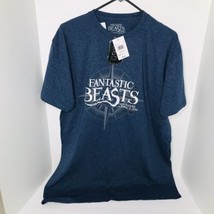 Harry Potter Fantastic Beasts &amp; Where To Find Them  T Shirt XL Blue New ... - £19.70 GBP