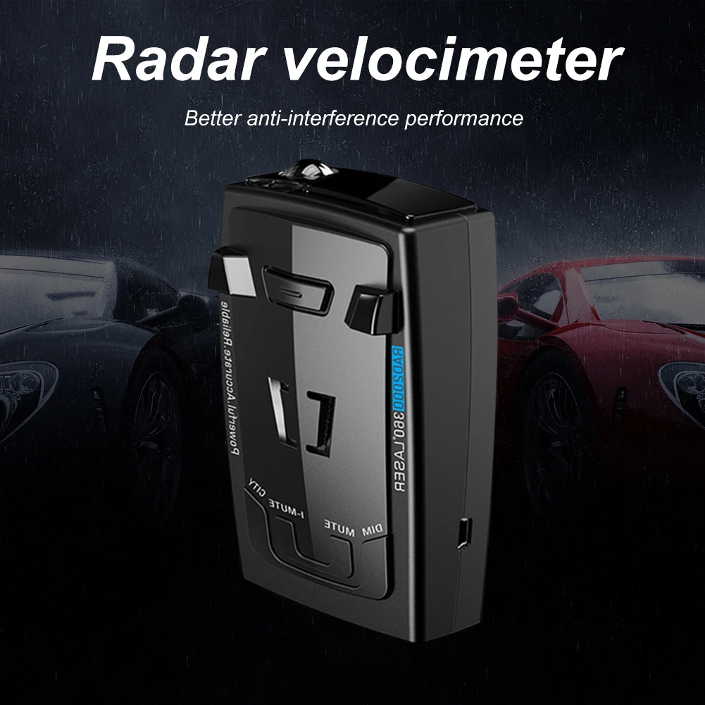 RAD2000 Car Radar Signal Detection Voice Alert Radar Speed Control Detec... - £21.43 GBP